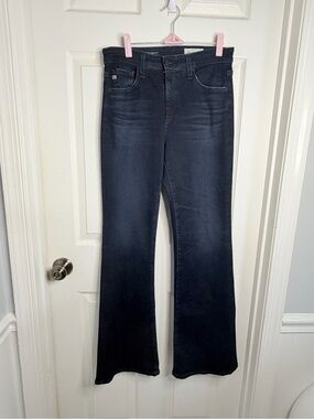 AG Adriano Goldschmied Farrah Boot Jeans 29X32 High Rise Dark Wash